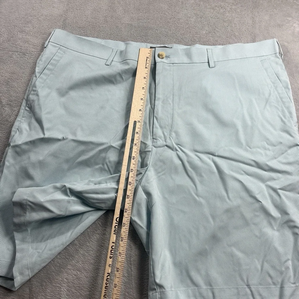 Peter Millar Shorts Men's 42 Pincord Salem Golf‎ Wicking Blue Casual Pockets